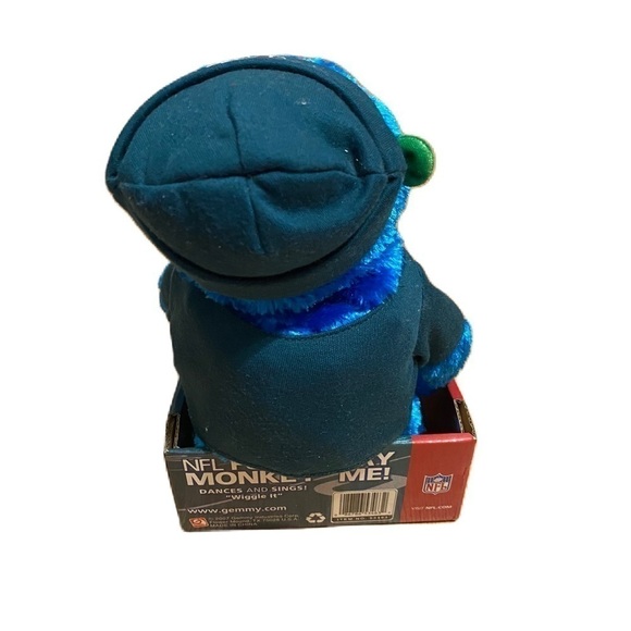 Gemmy Funky Monkey NFL Philadelphia Eagles NEW Dances & Sings Wiggle It - Picture 5 of 6